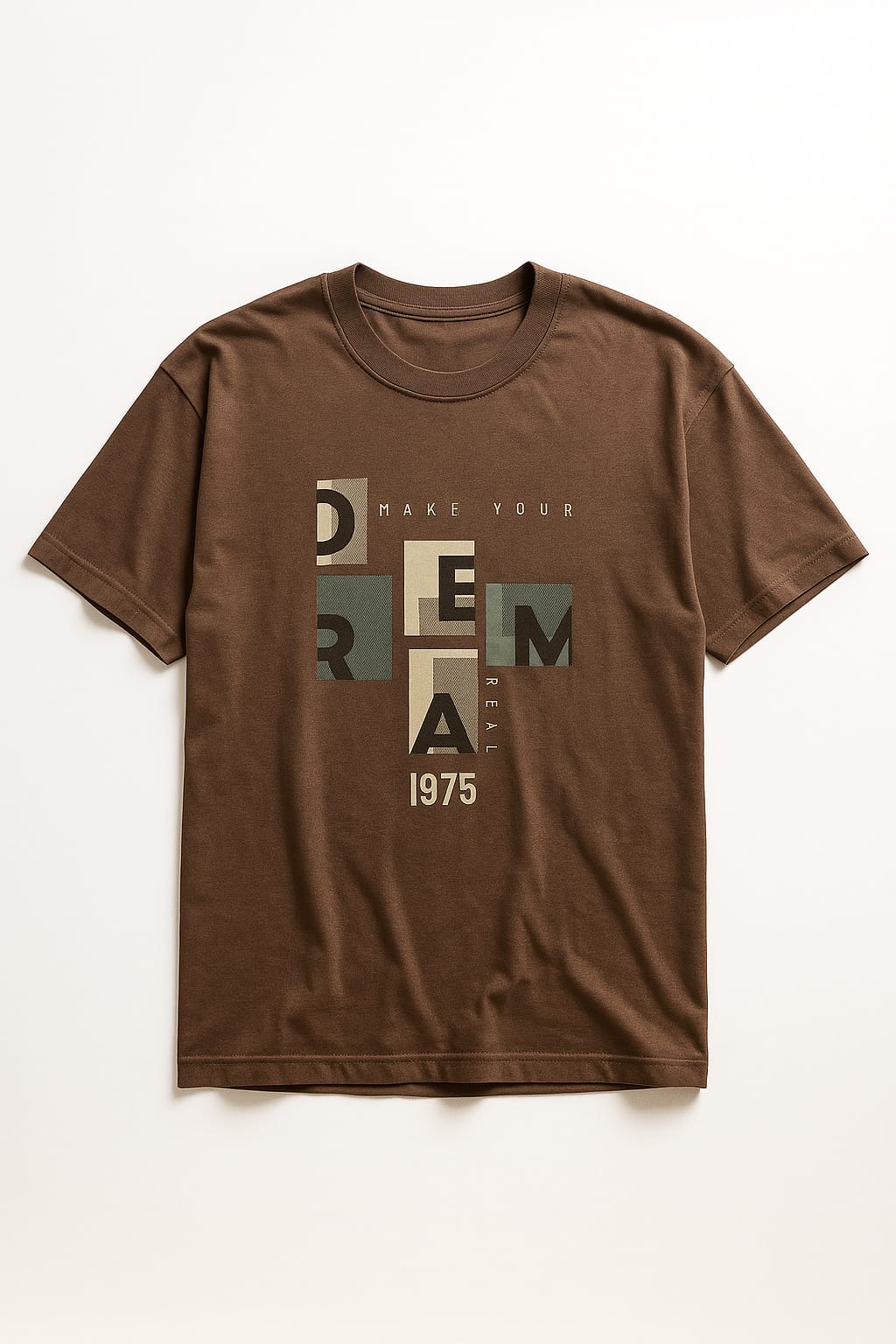 Fityou DREAM Oversized Tee - Brown